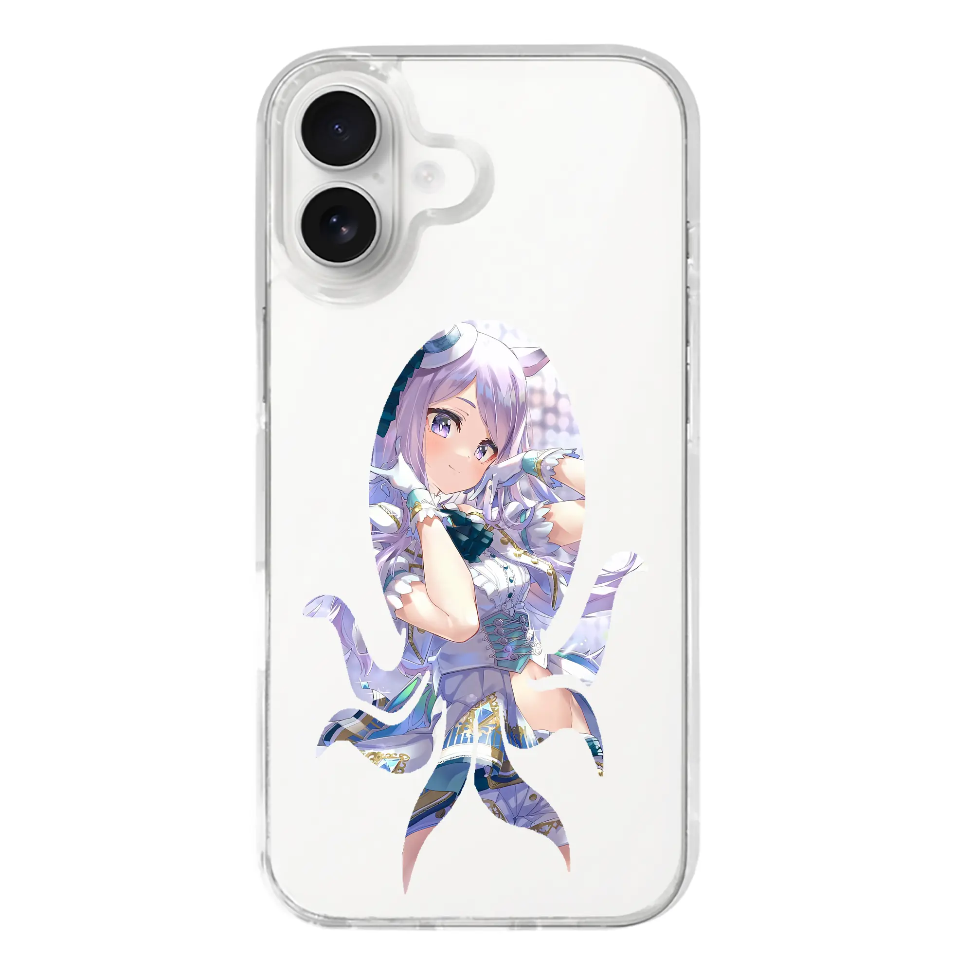 ウマ娘 プリティーダービー グッズ メジロマックイーン - iPhone 17シリーズ 透明スマホケース – 薄型・耐衝撃・精密フィット保護カバー